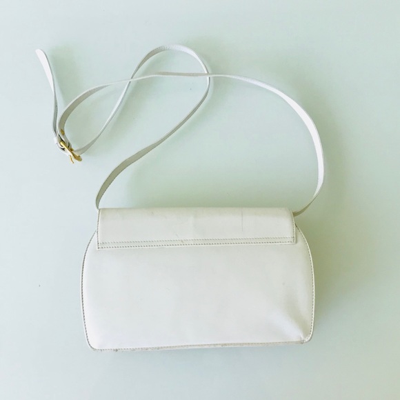 Oscar de la Renta White shoulder Bag - Picture 3 of 8